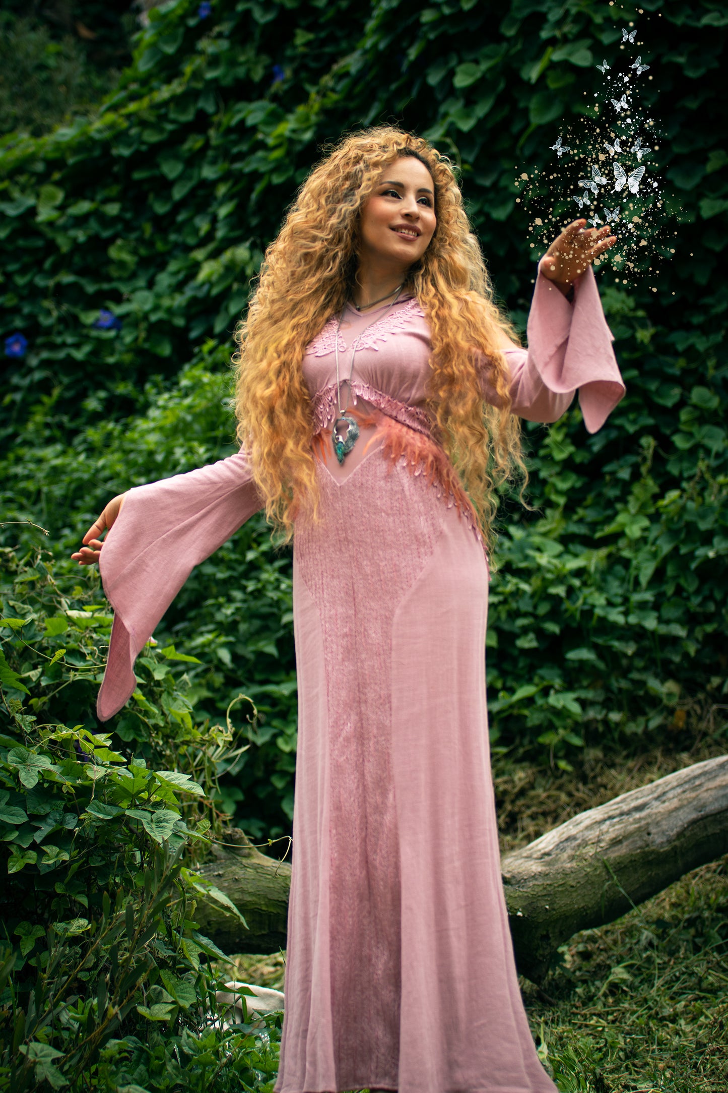 Couture Eagle Goddess Dress