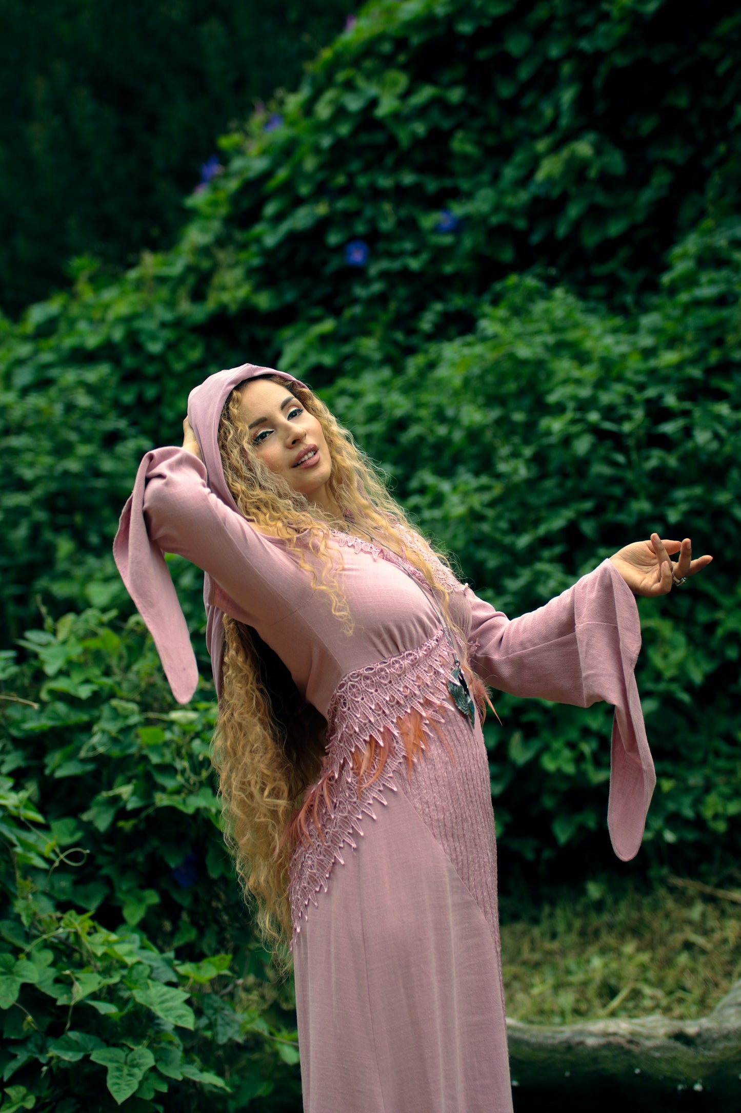 Couture Eagle Goddess Dress
