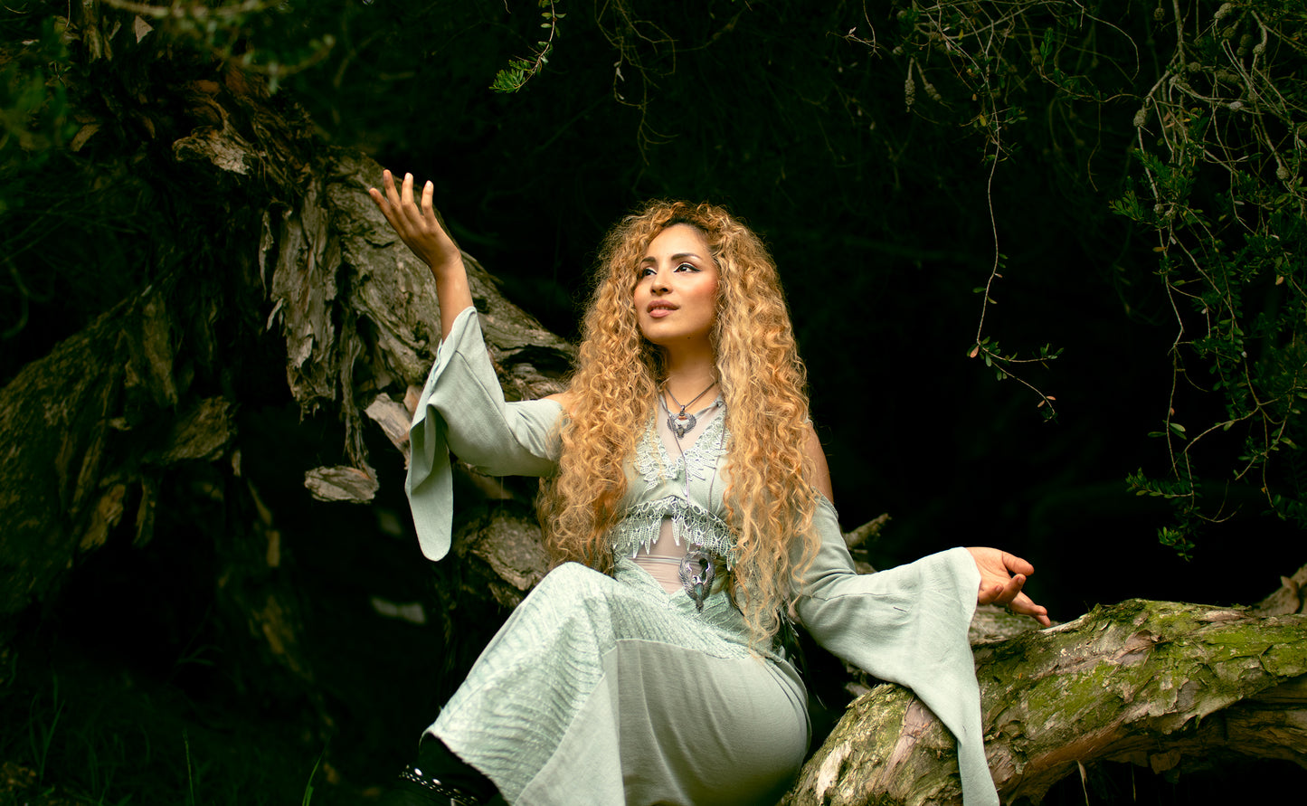 Couture Eagle Goddess Dress